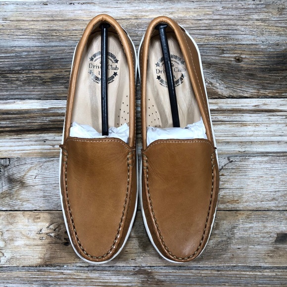 Drivers Club USA San Diego Leather Loafer Kids 4.5 - Picture 6 of 10